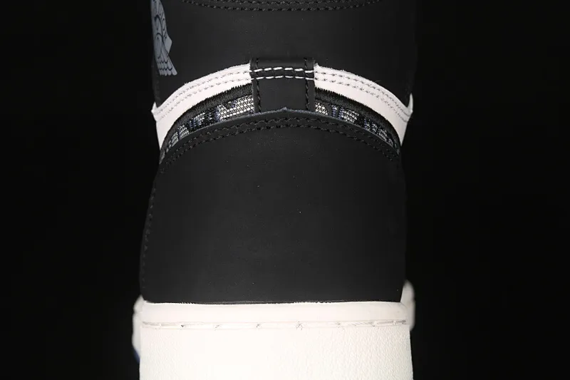 All categories Air Jordan Jordan series basketball shoes Air Jordan 1 High Z version Dr x Air Jordan 1 High AJ1 Joe 1 Dior joint black and white high top CN8607-001